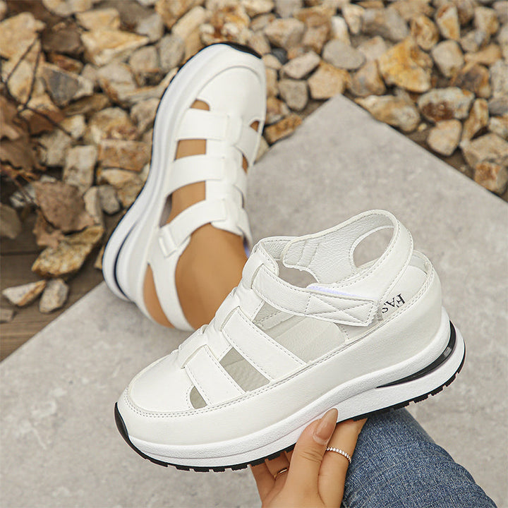 Salomé| Closed Toe Sneaker Sandals