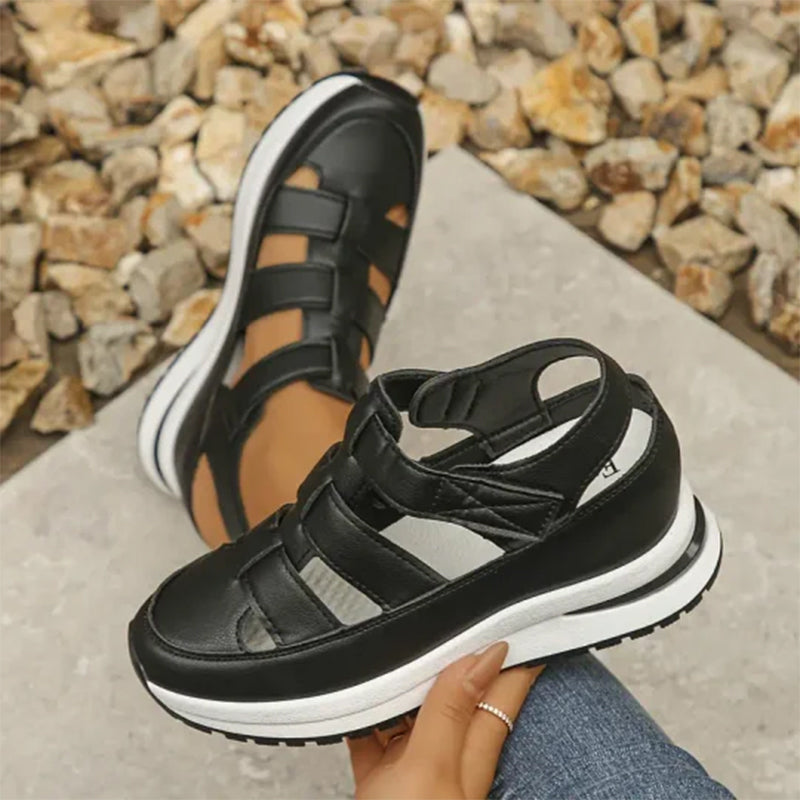 Salomé| Closed Toe Sneaker Sandals
