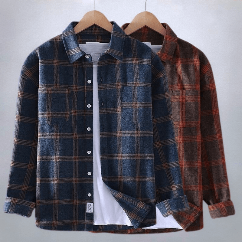 DOMINIC | CLASSIC CHECKERED BUTTON-DOWN SHIRT