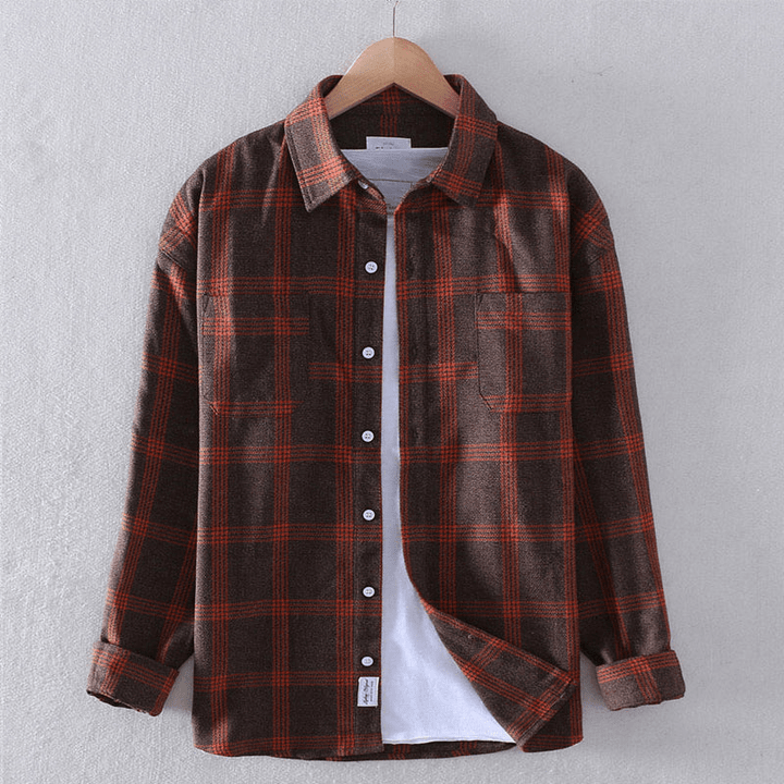 DOMINIC | CLASSIC CHECKERED BUTTON-DOWN SHIRT